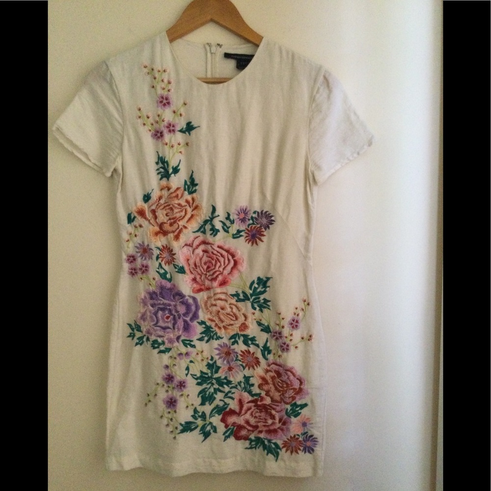 Beautiful embroidered mini dress